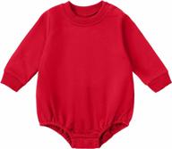 оверсайз костюм-боди для новорожденного с длинными рукавами - стильный свитер-пуловер на осень и зиму, детская одежда opawo логотип