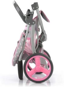 img 1 attached to Experience Magical Adventures With Hauck Unicorn Malibu Duo Stroller: The Ultimate Stroller For Twin Dolls Or Siblings