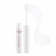 clear eyelash glue with cluster lash wand | all-day wear, super 💪 strong hold | ideal for diy lash extensions | 72 hour bond | 5ml/0.17fl.oz логотип
