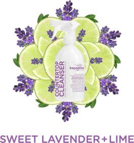 img 2 attached to 16oz Sapadilla Sweet Lavender + Lime Countertop Cleanser.