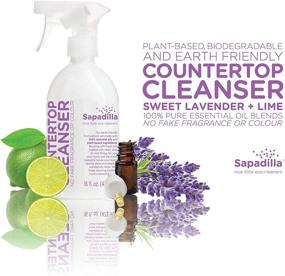 img 3 attached to 16oz Sapadilla Sweet Lavender + Lime Countertop Cleanser.