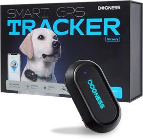 img 4 attached to 🐾 DOGNESS Waterproof GPS Tracker for Dogs and Cats - Live Tracking - Emergency Alerts - Night Light - Wireless Charging - Size M