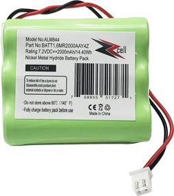 img 1 attached to High Capacity 7.2V 2000mAh Replacement Battery for 2Gig BATT1, BATT1X, BATT2X, 6MR2000AAY4Z, GC2 2GIG-CNTRL2 2GIG-CP2, GCKIT311, 228844, Go Control Panel Alarm System 10-000013-001, PERS-4200