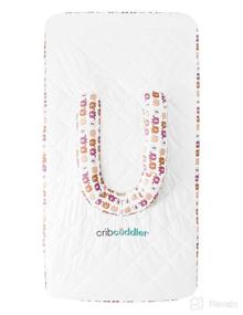 img 3 attached to Стандартный матрас для кроватки Cuddler Подходит для слонов