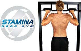 img 3 attached to Build Strength & Tone Muscles With Stamina Door Gyms!