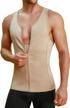get the perfect toned body with tailong men's compression shirt - slimming tank top shaper and tummy control girdle logo