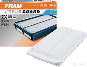 img 3 attached to 🔧 Advanced Engine Protection & Optimal Performance: FRAM Extra Guard Engine Air Filter Replacement for Pontiac, Scion, and Toyota Vehicles (CA9482) - Easy Install!