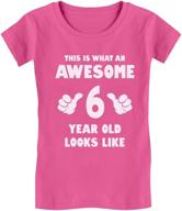 🎉 stylish birthday fitted t shirt for girls – tops, tees & blouses that look amazing logo