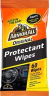 armor all car protectant wipes: interior uv protection against cracking and fading (60 count) logo