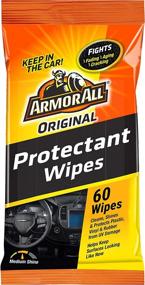 img 4 attached to Armor All Car Protectant Wipes: Interior UV Protection Against Cracking and Fading (60 Count)