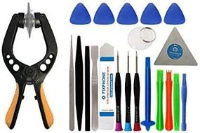 img 3 attached to Complete 22-Piece IPhone Repair Tool Kit - Spudger, Pry Opener, Screwdrivers - For 11/12/13Pro/XS Max/X/8/7/6S/6/Plus - Essential Set Of Hand Tools