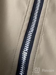 img 6 attached to Lavnis Men'S Lightweight Softshell Coat Sportwear Zipper Windbreaker Flight Bomber Jacket