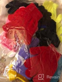img 5 attached to Цветные зимние перчатки для детей - 14 пар теплых вязаных перчаток для мальчиков и девочек, в возрасте от 5 до 12 лет