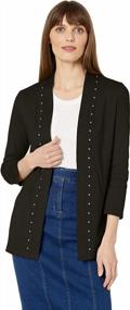 img 3 attached to Women'S Rafaella Heat Set Cardigan: Keep Warm In Style!