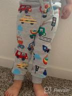 img 1 attached to 🚀 Boys' Clothing EULLA Rainbow Rocket Sweatpants Trousers review by Craig Sethuraman