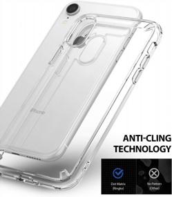 img 1 attached to Crystal Clear Protection For Your IPhone XR With Ringke Fusion Case: Scratch-Resistant And Compatible