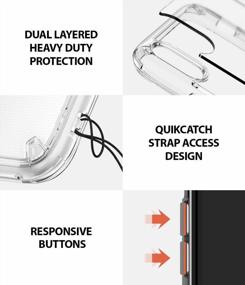 img 2 attached to Crystal Clear Protection For Your IPhone XR With Ringke Fusion Case: Scratch-Resistant And Compatible