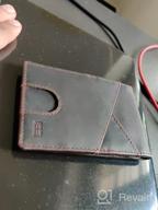 img 1 attached to Handmade Thumbhole Men's Accessories and Wallets with Brooklyn Bridge design - Card Cases & Money Organizers review by Jyothish Pillai