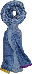 img 3 attached to Ted Jack Cashmere Camouflage Winter Women's Accessories - Scarves & Wraps