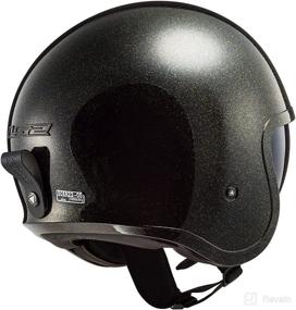 img 1 attached to LS2 Helmets Open Face Spitfire Helmet Motorcycle & Powersports for Protective Gear