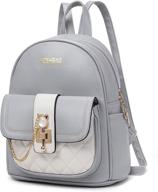 👜 poshbag leather satchel shoulder women's handbags & wallets - stylish and functional satchels logo