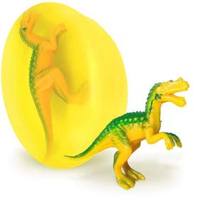 img 4 attached to Relaxcation 1 Kids Soap Bar With DINO Toy Inside - Natural Fresh LEMON Hand, Face & Body Wash - Safe For Skin - Glycerin Clear Soap Handmade In USA