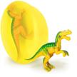relaxcation 1 kids soap bar with dino toy inside - natural fresh lemon hand, face & body wash - safe for skin - glycerin clear soap handmade in usa logo