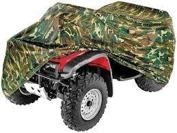 img 1 attached to 🌊 Водонепроницаемое покрывало для ATV 420D CAMO - Подходит до 100" длиной - Превосходная защита для 4-колесного мотоцикла 4X4, Polaris, Suzuki, Yamaha, Kawasaki, Honda, Rancher, Foreman, FOURTRAX, Recon