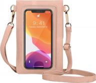 stylish and functional anstop crossbody phone purse - a must-have for women on the go! logo