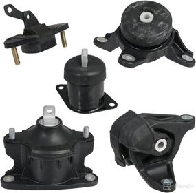 img 4 attached to 🚗 High-Quality 5pc Motor Mounts Set Kit for 08-12 Honda Accord & 09-13 Acura TSX - 2.4L Auto Transmission - Engine Mounts