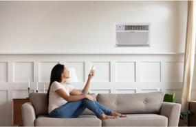 img 3 attached to 🌬️ Keystone KSTAT08-1HC: 8,000 BTU Through-The-Wall AC & 4,200 BTU Heating - Remote Control, Sleep Mode, 24H Timer, Ideal for 350 Sq. Ft.