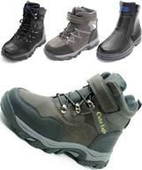 little hiking waterproof weather outdoor boys' shoes : outdoor логотип