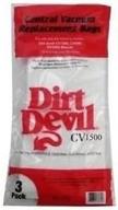 🧹 efficient dirt devil central vacuum cleaner 3pk paper bags # 9597 for optimal cleaning логотип