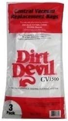 img 1 attached to 🧹 Efficient Dirt Devil Central Vacuum Cleaner 3PK Paper Bags # 9597 for Optimal Cleaning