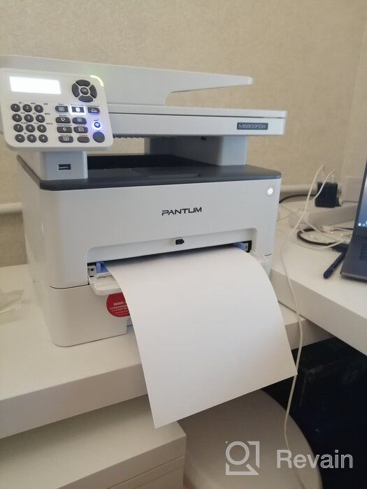 img 1 attached to Pantum M6800FDW: Monochrome Wireless Multifunction Laser Printer - Print, Scan, Copy, Fax with Automatic Duplex Printing review by Anastazja Kubicka ᠌