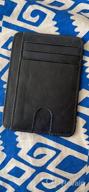 img 1 attached to Minimalist Credit Blocking Leather Wallets Men's Accessories review by Stanley Redline