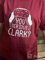 картинка 1 прикреплена к отзыву Merry Xmas Family Vacation Hat & T-Shirt Set: You Serious Clark? - Perfect For Christmas Holidays от Robert Mulrooney