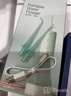 img 1 attached to Irrigator Enchen Enchen Water Flosser Mint 3, lilac review by Anastazja Szczur ᠌
