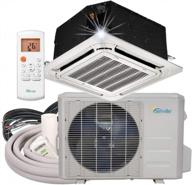 senville sena-09ic-z 9000 btu ductless ceiling ac & heat pump - stay cool and comfortable all year round! logo