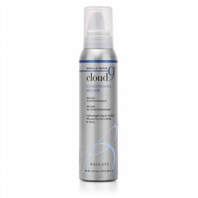 img 4 attached to Brocato Cloud 9 Conditioning Hair Mousse: Enhance & Repair Curly Or Wavy Hair For Extra Body & Shine - Anti Frizz Defining Mousse For Men Or Women - 5 Oz