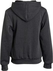 img 1 attached to Coney Island Sherpa Lined Full Zip Sweatshirt Boys' Clothing ~ Fashion Hoodies & Sweatshirts