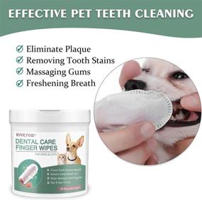 img 3 attached to 🐾 GARYOB Pet Dental Finger Wipes - Teeth Cleaning Pads for Dogs and Cats, Plaque Reduction, Breath Freshening - 50 Wipes