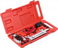 honhill 45 degree double flaring tool - copper/pipe tube flaring kit with cutter logo