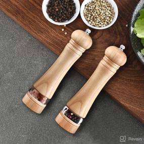 img 3 attached to 2 Piece Grinder Adjustable Coarseness Refillable Kitchen & Dining