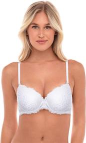 img 2 attached to Value Pack Padded Lace Underwire Push Up Bras For Women - Boost Your Look!