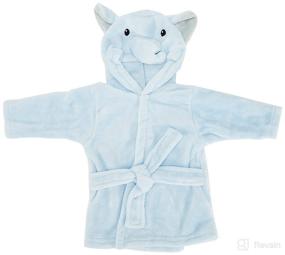 img 3 attached to Hudson Baby Animal Bathrobe Elephant Apparel & Accessories Baby Boys made as Clothing