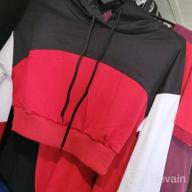 img 1 attached to Women'S Cute Crop Top Hoodie For Summer Workout - Long Sleeve Pullover Sweatshirt review by Ronald Lunn
