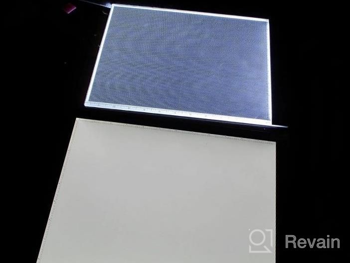 img 1 attached to A3 Light Pad: Elice Tracing Light Box With 3 Colors, 6 Brightness Levels & Wireless Rechargeable LED Board For Weeding Vinyl Diamond Painting Sketching review by Maria Mejia