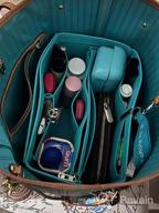 img 1 attached to Felt Handbag Organizer Insert By OMYSTYLE - Perfect Tote Bag Organizer For Neverfull, Speedy & More With 5 Size Options Available! review by Roberto Tucker