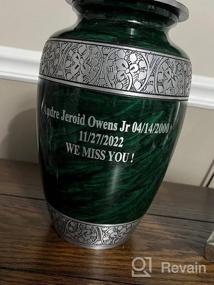 img 6 attached to SmartChoice Small Keepsake Cremation Urn For Human Ashes - Ideal For Funerals And Memorials